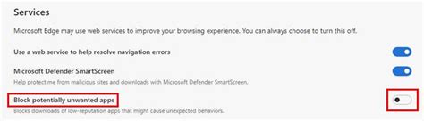 Jak wyłączyć włączyć blokowanie Crapware w Microsoft Edge