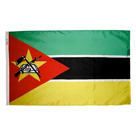Es wurde im jahr 2010 zu der emoji emoji version 1.0 hinzugefügt. Mozambique Flag 3 x 5 ft. for Outdoor Use.