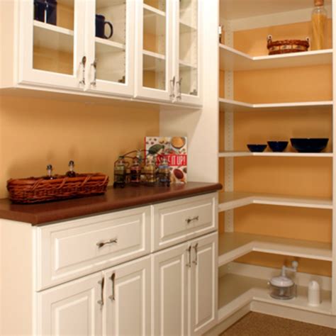 Half of that was the drawers, plus my work getting busy. Custom Pantry Shelving Systems, Built In Corner Pantry ...