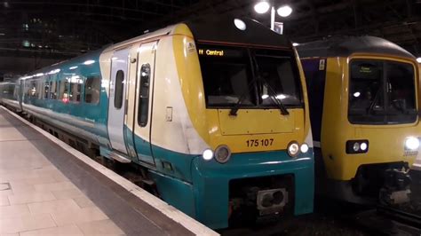 Arriva Trains Wales Class 175 Departing Manchester Piccadilly 241115