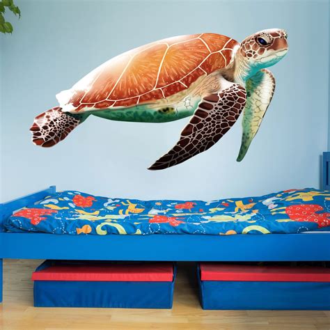 Wall monkey's collection of sea life decals are perfect for kids' rooms, classrooms, and pet stores. VWAQ Sea Turtle Vinyl Wall Sticker Decal for Kids Rooms ...