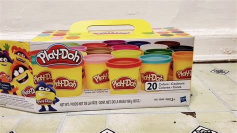 Unboxing 20 Colors Of Play Doh Youtube