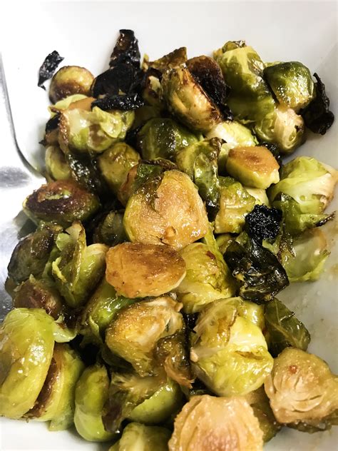 Honey Roasted Brussel Sprouts Love From My Mothers Kitchen