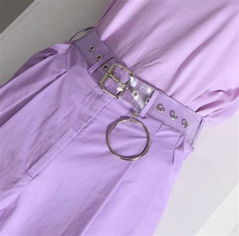 Peachyyheart Outfit Accessories Purple Aesthetic Fashion