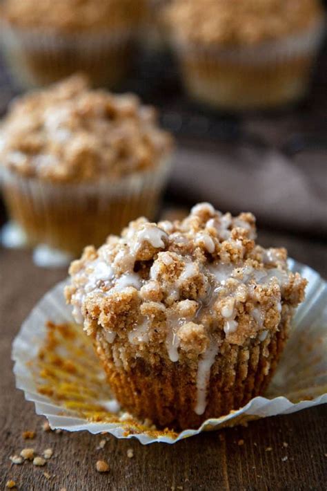 Best Ever Pumpkin Streusel Muffins With Video Foodtasia