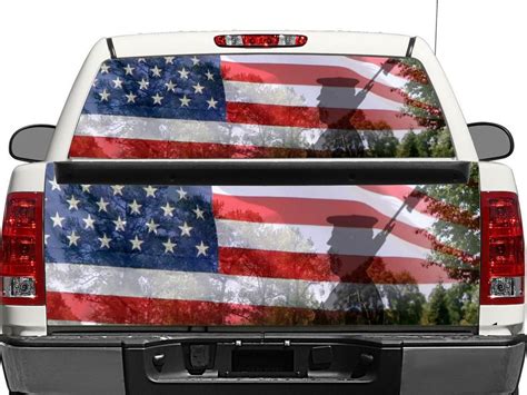 Product Us Usa Americans Military Veterans Rear Window Or Tailgate