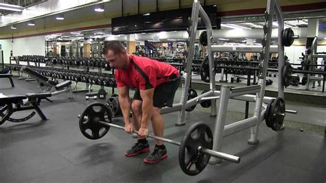 Barbell Close Grip Bent Over Row Youtube