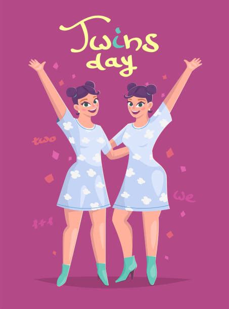 Identical Twins Illustrations Royalty Free Vector Graphics And Clip Art Istock