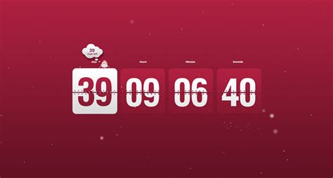 Christmas Clock And Countdown Screensaver