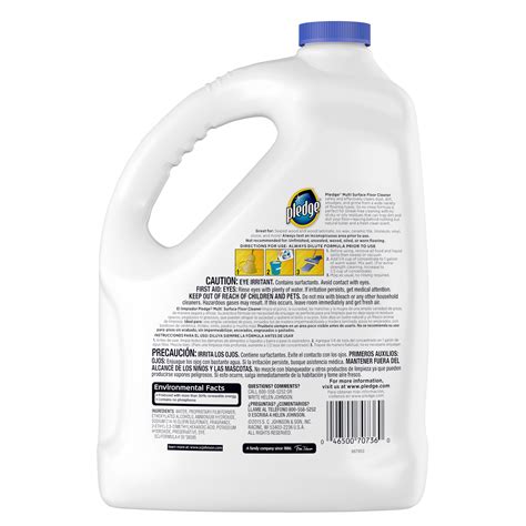 Pledge Floorcare Multi Surface Concentrated Cleaner 128 Oz