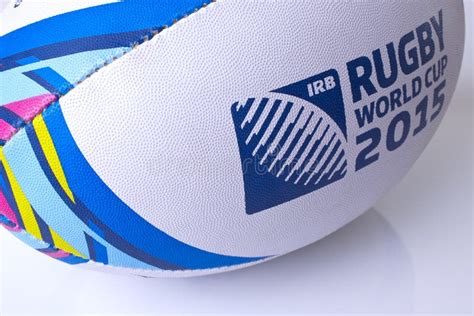 Rugby Ball World Cup For 2015 Motion Blur Editorial Image Image Of