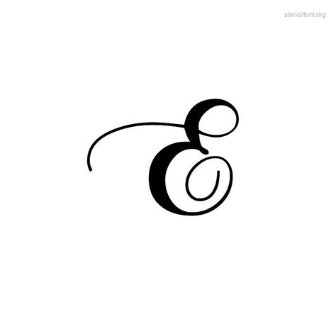 Huge collection, amazing choice, 100+ million high quality, affordable rf and rm images. Script Stencil E | Stencil font, Drawing letters ...