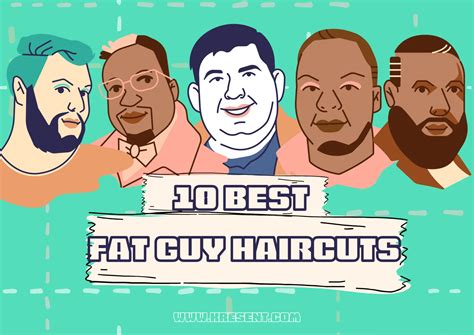 10 Best Fat Guy Haircuts Slimming Haircuts For Chubby Faces Male Big