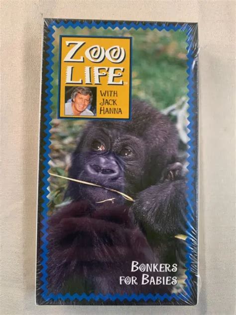 Zoo Life With Jack Hanna Bonkers For Babies Vhs 1997 655 Picclick