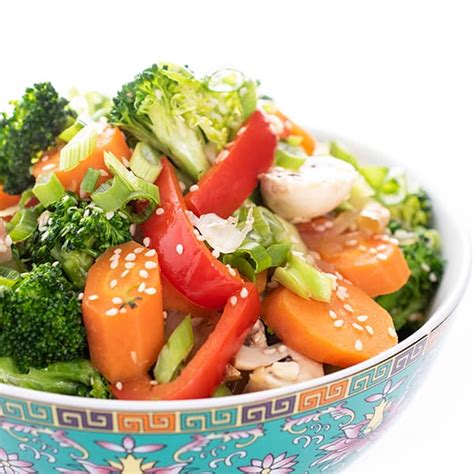 Chinese Mixed Vegetables Stir Fry The Lemon Bowl