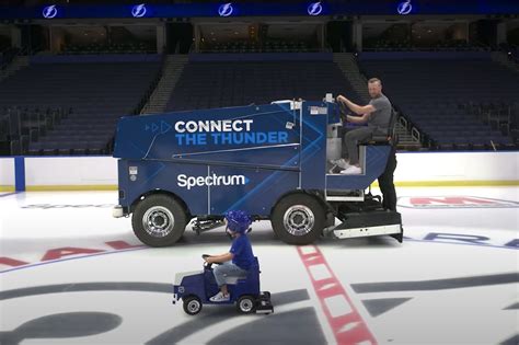 How Steven Stamkos Son 3 Became The Face Of A New Zamboni Toy
