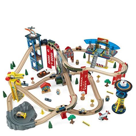 This wooden train set is full of fun, interactive accessories and comes with its very own train table. Best Children's Train Sets Reviews | A Listly List