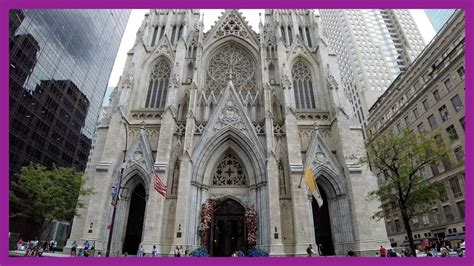 Rockefeller Center St Patricks Cathedral Nyc Youtube