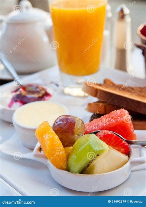 Breakfast Stock Image Image Of Roll Drink Grapes Food 21692379