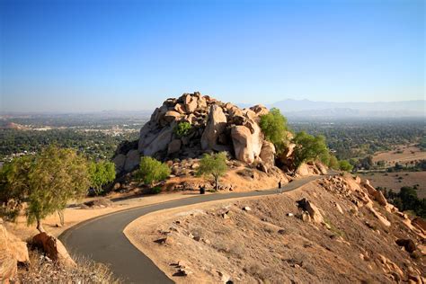 Mt Rubidoux Trail And Memorial Park In Riverside Ca California