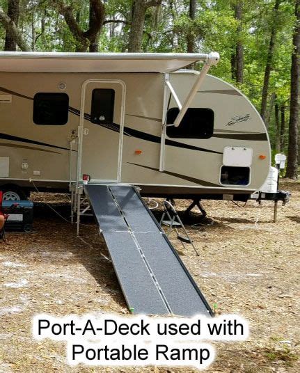 Gallery Rv Co Rv Steps And Decks Travel Trailer Camping Camping