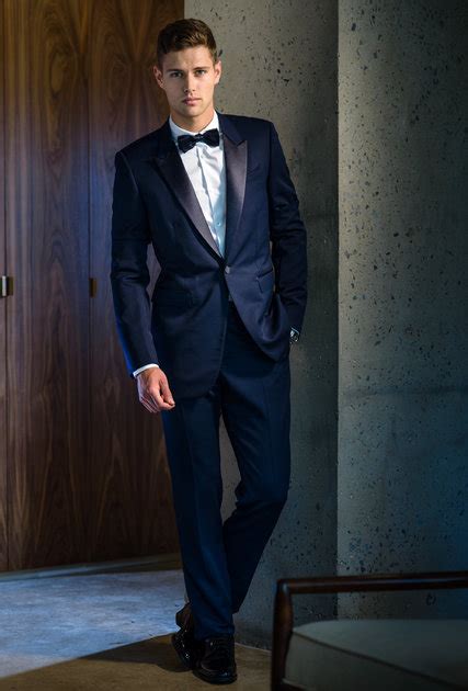 For Tuxedos Blue Is The New Black The New York Times