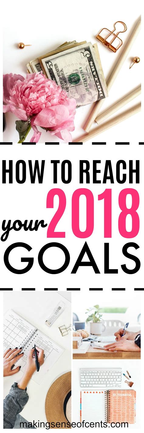 2018 Goals Setting Goals For 2018 How To Set 2018 Personal Goals
