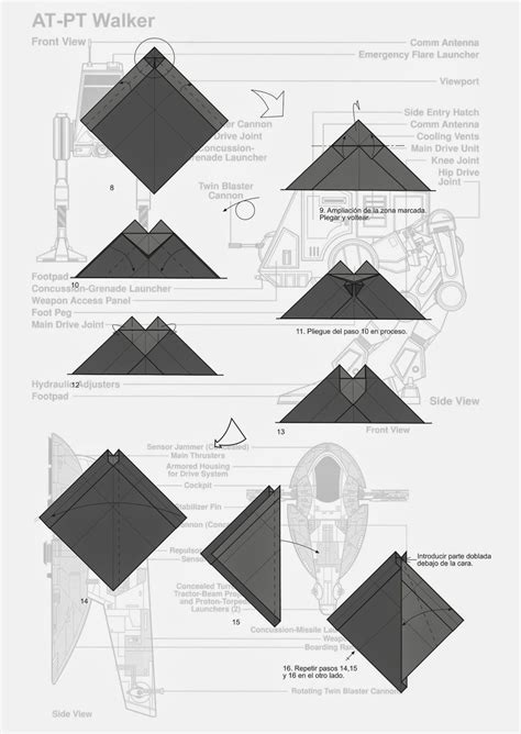 Darth Vader Origami Diagram Origami Diagramme Basteln Anleitung Porn Sex Picture