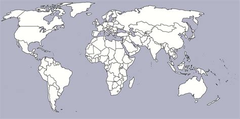 Mapamundi Político 🥇 Mapa Del Mundo Político Planisferio Político