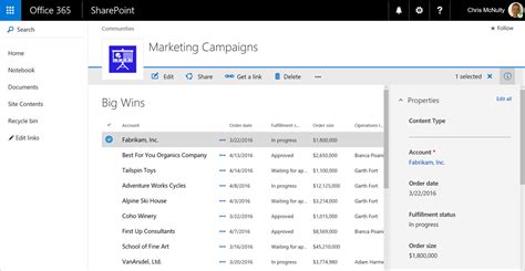 Modern Sharepoint Lists Are Here—including Integration With Microsoft