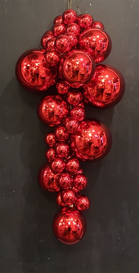 Check spelling or type a new query. red ornaments cascade | Red ornaments, Holiday arrangement ...