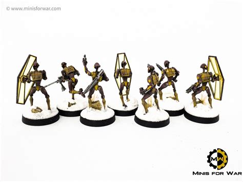 Star Wars Legion Bx Series Droid Commandos Unit Expansion Minis