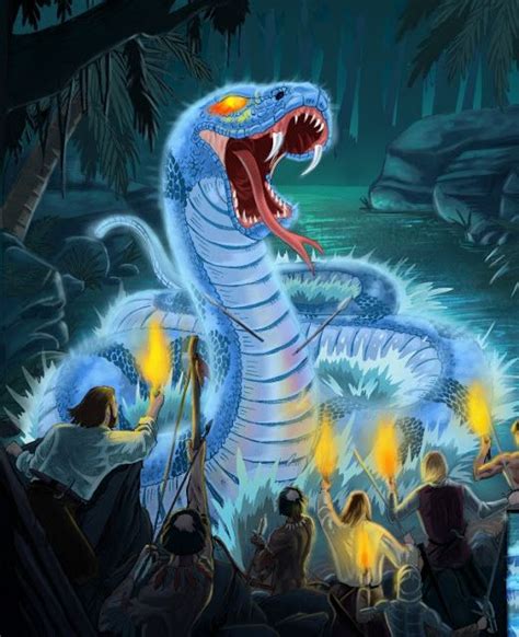 Boitat Cobra Fogo Protetor Das Matas Contra Incendios Mythical