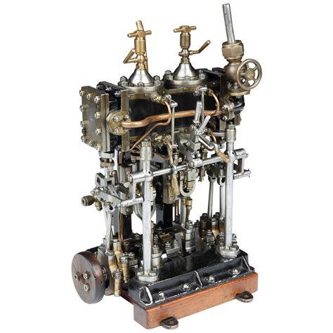 Working Scale Model Of A Steam Engine By Sulzer Frères