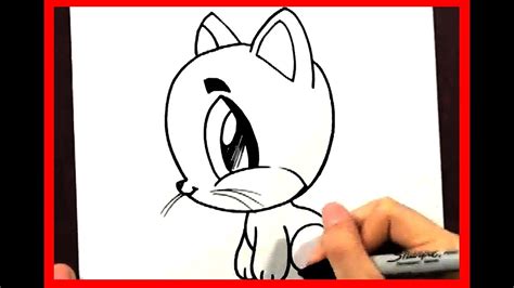 How To Draw A Cartoon Cat How To Draw Easy Things Animals Fun2draw