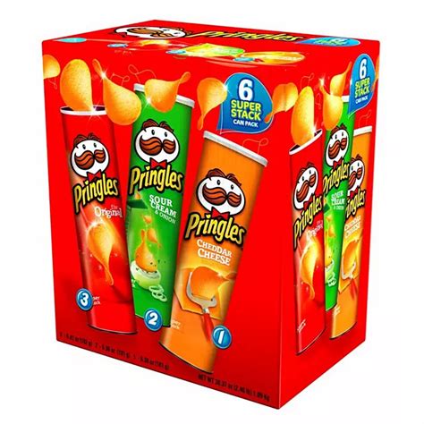 Pringles 6 Can Pack Sams Club