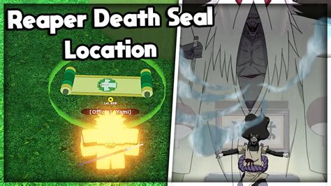 Codes Reaper Death Seal Jutsu Location 170 Shinobi Life 2 Youtube