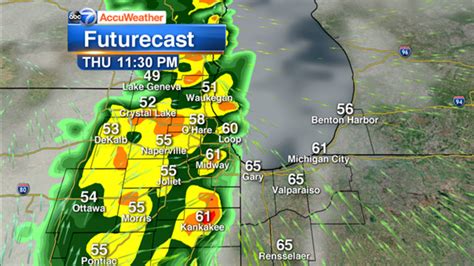 Chicago Weather Storms Roll Through Area Thursday Night Friday