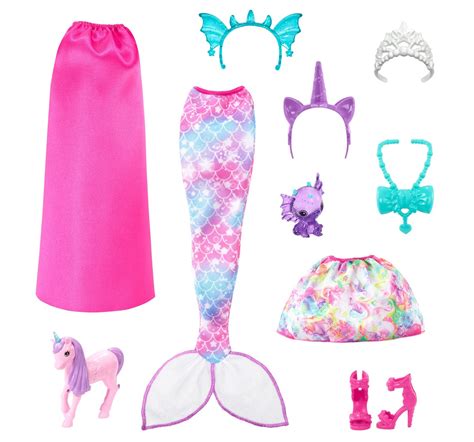 Barbie Dreamtopia Mermaid Doll With Extra Long Two Tone Fantasy Hair