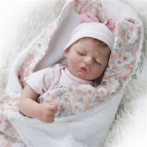20 Handmade Lifelike Reborn Newborn Baby Doll Soft Silicone Vinyl Girl