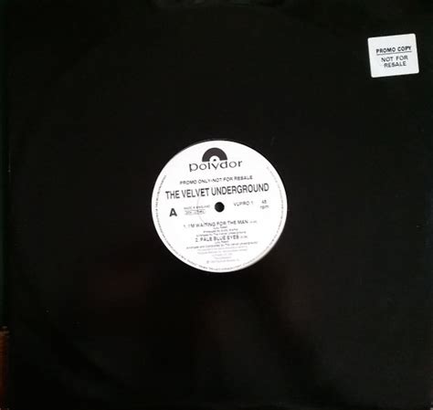 The Velvet Underground Im Waiting For The Man 1993 Vinyl Discogs