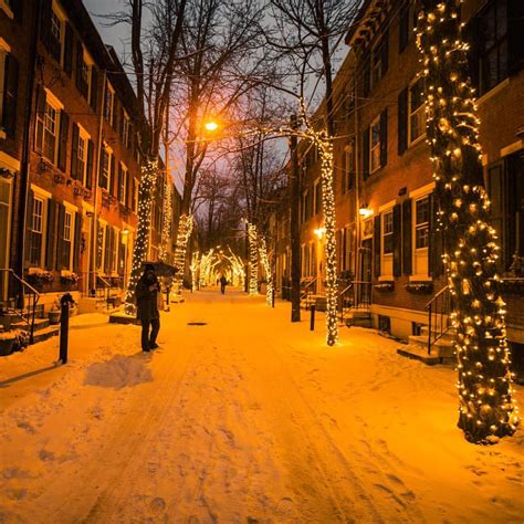 Snow In Philadelphia Instagram Snow Night