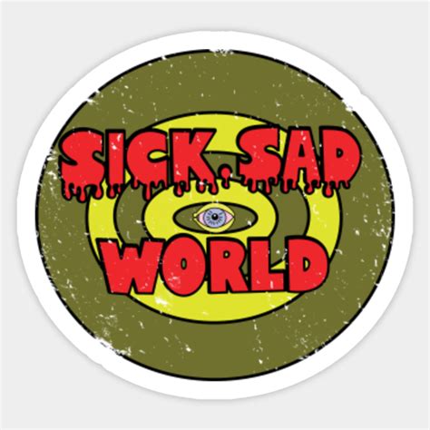 Sicksad World Daria Sticker Teepublic