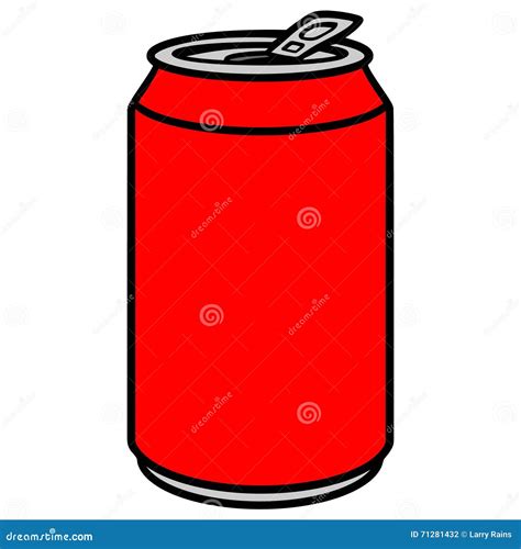 Soda Can Stock Vector Illustration Of Soda Container 71281432