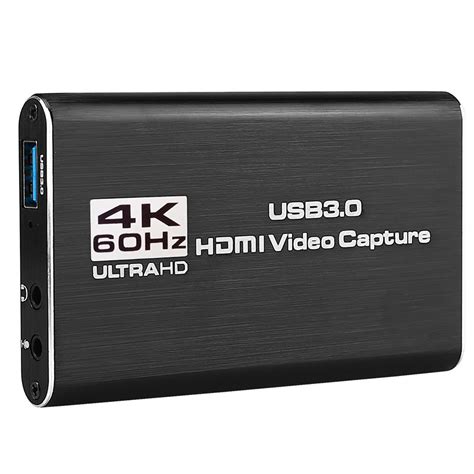 Capturadora Vídeo Audio Hdmi 4k 1080p Hd A Usb 3 0 Informatica Accesorios Usb