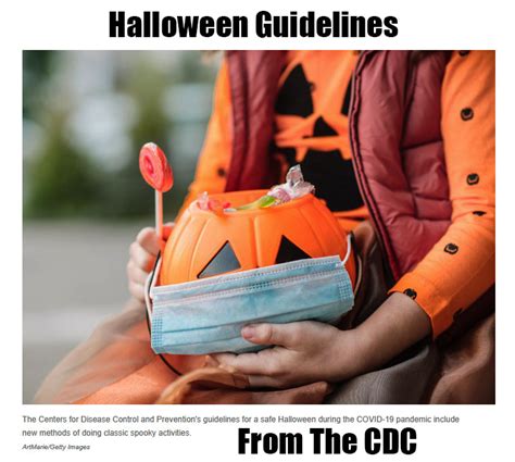 Cdcs Halloween Guidelines Warn Against Typical Trick Or Treating