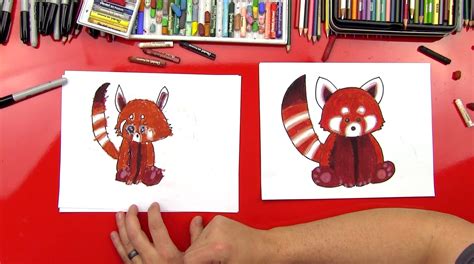 Https://flazhnews.com/draw/how To Draw A Red Panda Art Hub