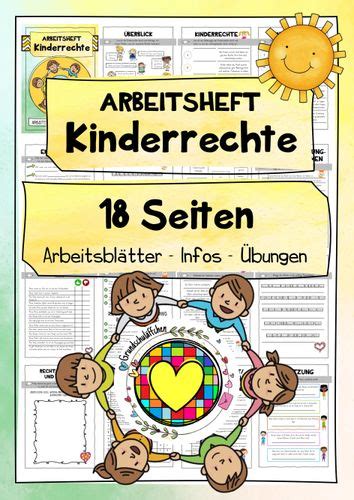 Arbeitsheft Kinderrechte Rechte Kinder Unterrichtsmaterial Im Fach Sachunterricht