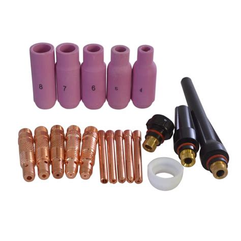 TIG Collet Body Consumables Accessorie Assorted Size SR WP 17 18 26 TIG