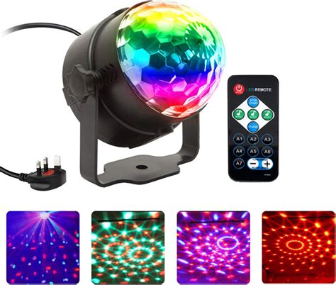 Disco Light Niaguoji Sound Activated Party Light With Remote Control